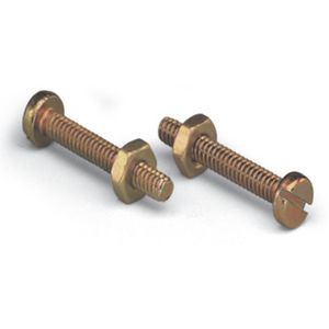 Schroef met moer M2x12, voor bevestigingselement VVE=100