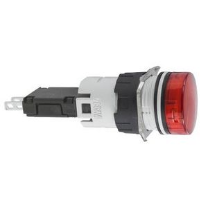 Signaallamp LED Ø16mm 24V IP65 Connector Rood
