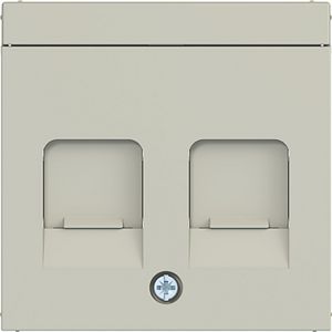 Centraalplaat KeyStone 2-v stofbescherming tekstv. A.x/C.x pebble mat