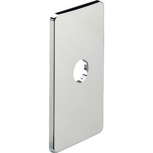 Afdekplaat 195x110 kunststof/verchroomd