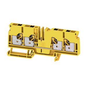Doorvoerklem zwart/geel 6mm² 41A 800V 2881480000 VVE=50
