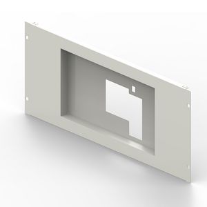 Afdekplaat DPX3 1600 3-polig aardlekschakelaar 36 mod. Horiz