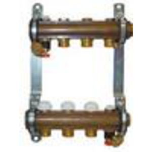 Vloerverwarming verdeelset 13-groeps inst. 1" bi aansl G3/4"