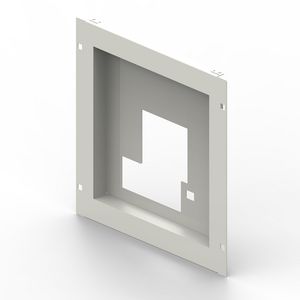 Afdekplaat DPX3 1600 3-polig aardlekschakelaar 16 mod. Vert.