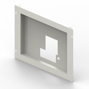 Afdekplaat DPX3 1600 4-polig aardlekschakelaar 24 mod. Vert.