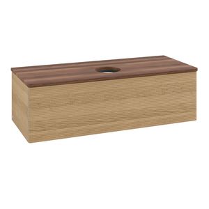 Wastafelonderkast Antao 1200x360x500mm Honey Oak K32112HN