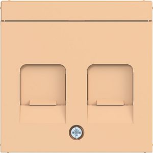 Centraalplaat KeyStone 2-v stofbescherming tekstv. A.x/C.x petal mat