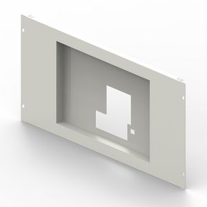 Afdekplaat DPX3 1600 4-polig aardlekschakelaar 36 mod. Vert.