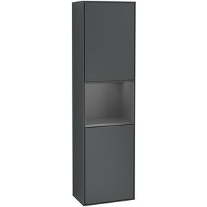 Hoge kast Finion 418x1516x270mm Mid.Blue Matt Lacquer F460GKHG