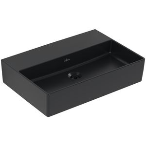 Wastafel Memento 2.0 600x420mm Pure Black CeramicPlus 4A226FR7