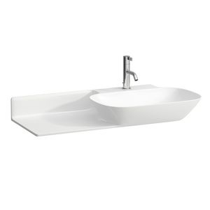 Meubelwastafel Asymmetrische Links Ino 90X45 Lcc Whi