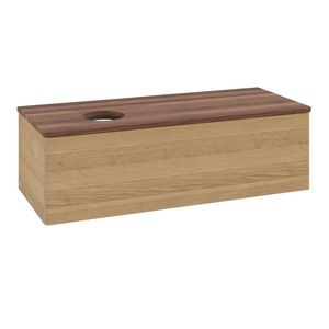 Wastafelonderkast Antao 1200x360x500mm Honey Oak K33012HN