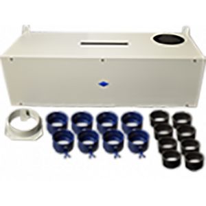 Dem/Qual.Flow univ. plenum wand/plafond mont. 12 aansl.
