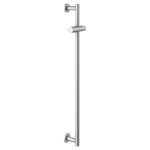 Douchestang rond doucheglijstuk 855mm roestvrij staal finish