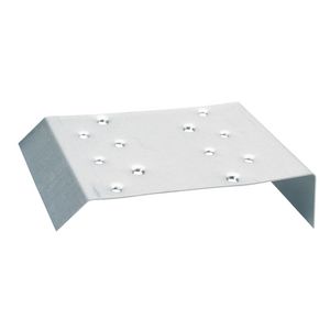 Stalen klang v. zinken Quick-fix deklijst 80/40mm VVE=10