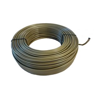 Rol a 100m. Kabel PVC ovaal 2x0,75mm2 goud