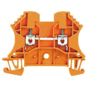 Doorvoerklem oranje 2.5mm2 24 A, 1020060000 VVE=100