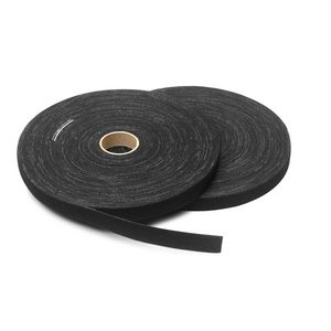 Klittenband H&L 20mm 2x 25m zwart