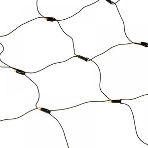 Weblicht / netverlichting 230V 3x3mtr. 750 LED WW LED zwarte draad