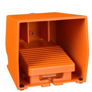 Pedaalschakelaar IP66 Met kap Metallic 2NC+2NO Harmony XPE