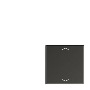 Tastafdekking LS pijl antraciet 4-voudig KNX
