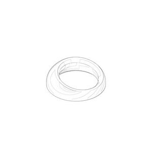 Kapje 36x12mm chr 092830026-00