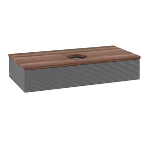 Wastafelonderkast Antao 1000x190x500mm Antr. Matt Lacquer K09112GK