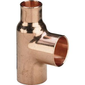T-Stuk 108mm koper/blank VVE=2