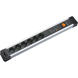 Connectus 6x 230V RA + schakelaar + oversp.beveiliging