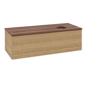 Wastafelonderkast Antao 1200x360x500mm Honey Oak K34012HN