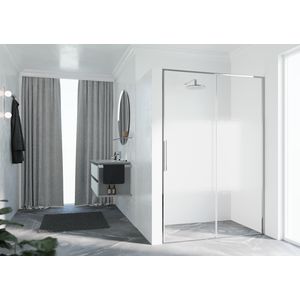 Riga 2p 129 links verst.129-132cm rose 1motief chroom