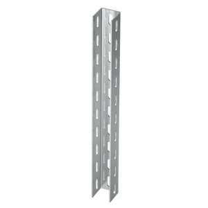 U-profiel 3-zijdig geperf. 50x50x1000 rvs A2 1.43