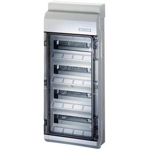 au. beh. KV IP65 48 modul 4x12 Invoer M20/25/32 N+PE klem