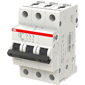 Automaat S200MT 3P C-karakteristiek 16A 10kA Tractie