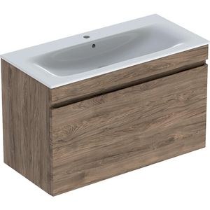 RenovaPlan set slim wastafel 100+onderk noot hick+folie
