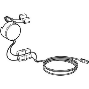 Netdeel tbv geurafzuiging met koolstoffilter