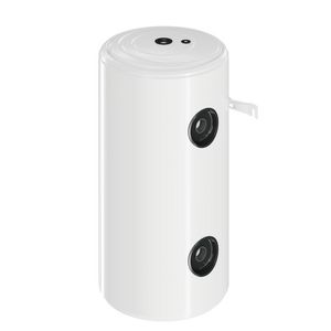 Buffervat geisoleerd BT-HP 100 N 100L Wit