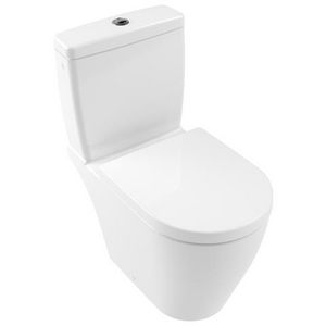 Avento closetzitting met deksel wit met softclose / quickrelease