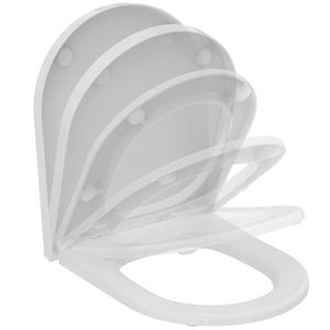 Closetzitting wrapover 360x440x40mm glanzend wit La Dolce Vita