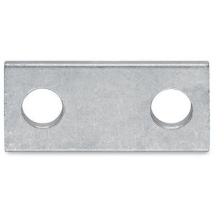 Brug 2-voudig zilverkleurig 885-410 VVE=5