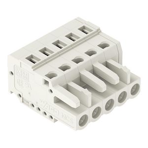 1-draads FE steker 2,5mm² li.grijs 721-105/026-000 VVE=100