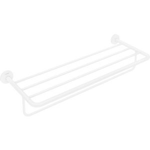 AXOR Universal Circular handdoekrek met handdoekhouder mat wit