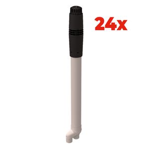 KPW-actie Pallet a 24st. dakdoorvoer Rolux 5G HR T120 PP concentrisch 60/100 1570mm R131 (0184250) Ubbink