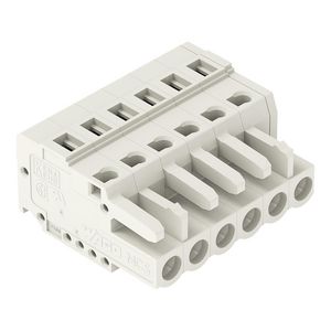 1-draads FE steker 2,5mm² li.grijs 721-106/026-000 VVE=50