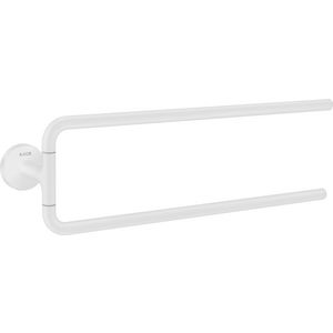 AXOR Universal Circular 2-lids handdoekrek mat wit