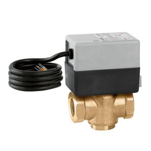 Z-one 3-weg zoneventiel met microschakelaar 230v 1/2
