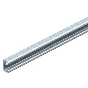 Profielrail voor U-profiel 1092x40x22,5 staal zinkt