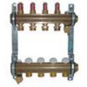 Vloerverwarming verdeelset+flowmeter 12-groepen
