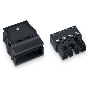 Male met trekontlastingsbeh. 4-polig 770-114 VVE=25