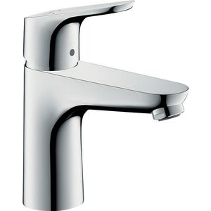 Focus 1-hendel wastafelmengkraan chroom comfortzone 100